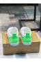 Christian Louboutin tenisice Zabava Louis Junior Spikes i Bijele Fluorescentne boje
