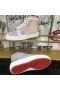 Christian Louboutin tenisice Louis s visokim берцем ravnim cipelama, Ukrašen raznobojnim kristalima