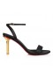 Christian Louboutin Mascasandal Sandale 85 Mm Kožne Crne CL Dućan s Cipelama