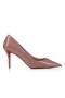 Cipele-brod Christian Louboutin Miss Z 80 mm od Lakirane kože Vintage Ruže