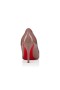 Cipele-brod Christian Louboutin Miss Z 80 mm od Lakirane kože Vintage Ruže