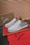 Tenisice-Слипоны Christian Louboutin Mornar Boat Orlato Sa Šiljcima Bijela Srebrna