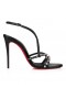 Christian Louboutin Tatooska Sandale sa šiljcima 100 Mm na Ремешках Black CL Cipele Store