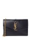 Torba Na lancu Saint Laurent Sulpice Iz Crne Glatke kože Saint Laurent Bag