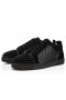 Christian Louboutin Tenisice Louis Junior Sa Šiljcima, Parhet, Crnci