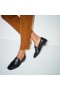 Лоферы Christian Louboutin Mj Moc Od Teleće kože Crne boje CL