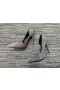Cipele-brod Christian Louboutin Iriza od Antilop 100 mm Sive boje