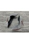 Cipele-brod Christian Louboutin Iriza od Antilop 100 mm Sive boje