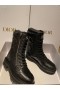 Čizme Dior D-Leader Iz Crne Стеганой Teleće kože Cannage