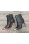 Čizme Christian Louboutin Calamijane od Teleće kože 100 mm Crne boje