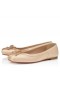 Rumenilo Christian Louboutin Mamadrague Ballerinas od Krep Satena
