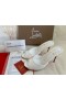 Cipele-мюли Christian Louboutin Me Dolly 100 mm od lakirane teleće kože Bianco Christian Louboutin