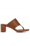 Cipele-мюли Christian Louboutin Cl Tongamule 55 mm od Teleće kože Cuoio CL