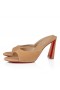 Christian Louboutin Japanke Condora Mule 85 mm od velur Veau Lionne