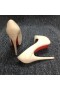 Cipele-brod Christian Louboutin Daffodile Na platformi 160 mm od Napa kože u Bež boji