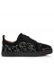 Christian Louboutin tenisice Giddy Vieira iz crne velur i rhinestones