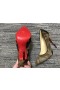 Cipele-brod Christian Louboutin Pigalle od Maskirnim tkanina 100 mm CL-brod