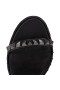 Christian Louboutin Pyraclou Espadrilles 60 mm od Переливающейся kože Crne boje CL