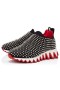 Christian Louboutin Tenisice Shark Čarapa Sa Šiljcima Od Neoprena Crne Boje Christian Louboutin Shoes