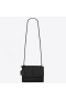 Torba Za Saint Laurent Sunset Medium Potpuno Crna Kožna Torba Saint Laurent Bags
