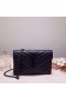 Novčanik-koverti na lancu Saint Laurent WOC Sve Crne Torbe Saint Laurent