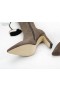 Čizme do koljena Jimmy Choo 85 mm od Antilop Kaki