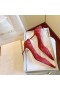 Antilop cipele-brod Jimmy Choo Love s Logotipom sustava JC Crvene Boje