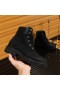 Cipele Jimmy Choo Timberland Od Nubuk Sa Vezenim Logotipom Crne Boje