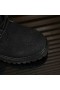 Cipele Jimmy Choo Timberland Od Nubuk Sa Vezenim Logotipom Crne Boje