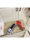 Japanke Christian Louboutin CL 50mm Malha Od Otisak tkanine Plave boje CL Cipele