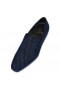 Лоферы Christian Louboutin Dandy Chick Baršun Tamno plave Cipele Christian Louboutin