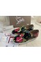 Tenisice-слипоны od teleće kože s cvjetnim ispis Christian Louboutin Pik Boat Spikes Multi