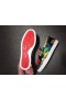 Tenisice-слипоны od teleće kože s cvjetnim ispis Christian Louboutin Pik Boat Spikes Multi