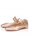 Cipele Christian Louboutin Sweet Jane Ballerinas od Переливающейся Teleće kože Leche Christian Louboutin