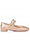 Cipele Christian Louboutin Sweet Jane Ballerinas od Переливающейся Teleće kože Leche Christian Louboutin