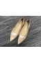 Christian Louboutin Kraft PVC balet stanovi ravnim cipelama Bež Kožne Cipele Christian Louboutin