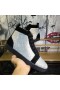 Christian Louboutin Tenisice s visokim берцем Louis Strass Veau Velours Crne boje
