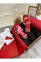 Christian Louboutin Sandale na ravnim potplatima Marmela Od Ovčje kože Bijele boje Christian Louboutin Shoes