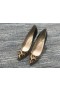 Cipele-brod Christian Louboutin Pigalle Glupostima 100 mm sa Patent Degrade Leopard Crne Boje