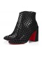 Christian Louboutin Niske cipele Porlibooty 85 Mm Od Napa kože Crne boje