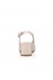 Cipele-brod Christian Louboutin So Jane Sling 55 Mm od lakirane kože Leche Christian Louboutin Shoes