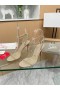 Christian Louboutin So Me 105 mm Sandale S Kožnim Bodljama ili boje kože CL Cipele