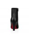 Christian Louboutin Vibella Booty 85 mm Niske Cipele Od Teleće Kože Crne Boje