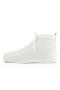 Christian Louboutin Visoke tenisice Louis White/bijele Kožne tenisice