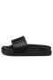 Sandala Christian Louboutin Pool Stud Flat Black / bk Gun Od Teleće kože