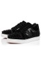 Christian Louboutin tenisice Vieira 2 Orlato Black /black suede od teleće kože