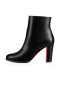 Christian Louboutin Spikita Booty Adox 85 mm Crna/crna Koža Lucido