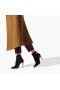 Christian Louboutin Spikita Booty Lock So Kate 100 mm Black Suede od Teleće kože