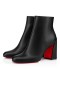 Christian Louboutin Spikita Booty Turela 85 mm Crne Cipele od Teleće kože