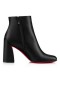 Christian Louboutin Spikita Booty Turela 85 mm Crne Cipele od Teleće kože